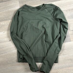 Olive green long sleeve swiftly